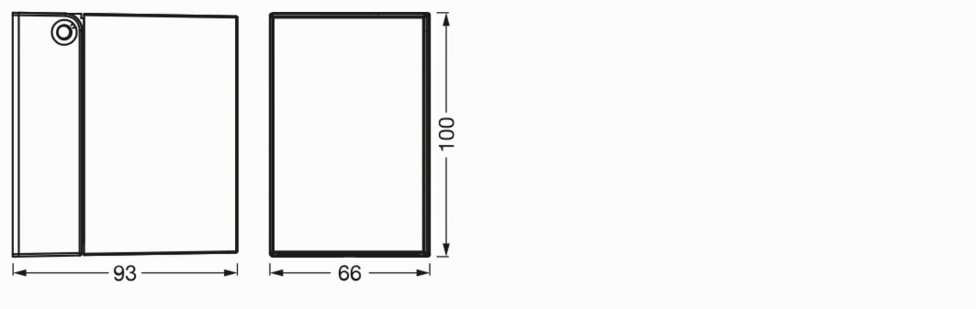 OSRAM ENDURA Classic Cube applique esterno, bianca GU10 | ENDURA Classic Cube, Outdoor Lanterns, Bianco, dia, , confezione da 1