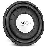 Pyle Car Vehicle Subwoofer Audio Speaker - 12 Inch 1200 Watt Power Ultra Slim DVC Subwoofer w/ Dual