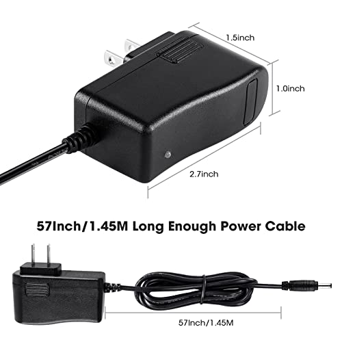 Adaptador de corriente 8.4V 1.5A con cable de 57 pulgadas miniatura 4