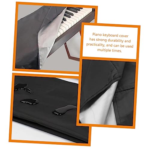 VICASKY Capa De Piano 61 Teclas Capa Protetora De Piano Eletrônico Capa De Teclado De Música Capa De