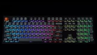 Keychron K10 Max Layout Italiano ISO, Tastiera Meccanica Wireless Full-Size, Bluetooth/2.4GHz/USB-C, Hot-Swappable, QMK/VIA, per Windows, macOS e Linux, Super Red Switch