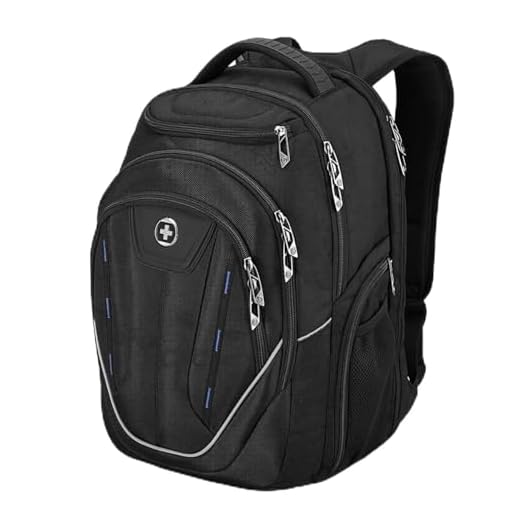 Swissdigital Design Terabyte TSA Large Business Laptop Backpack For Men, Travel Backpack With USB Charging Port,College School Tech Backpacks With RFID Pockets Gifts For Men Fits 15.6 Inch Computer