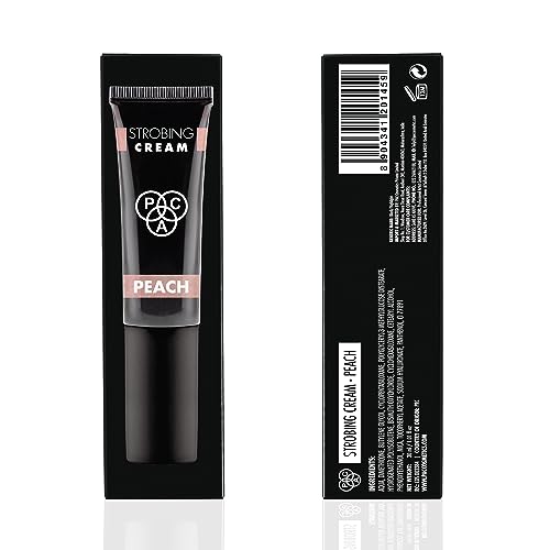 Image of PAC Strobing Cream Peach | Ultra Fine Light Reflective Particles | Subtle Dewy Glow | Lightweight