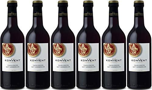 Weinkonvent Dürrenzimmern eG Trollinger mit Lemberger 0,5L 2018 (6 x 0.5 l)