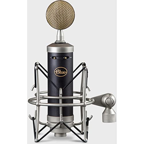 Blue Baby Bottle Sl Xlr Cardioid Condenser Microphone For Pro Recording, Streaming, Podcasting, Gaming, With Large Diaphragm, Shockmount, Low Cut Switch, Warm Vintage Sound, Protective Case - Black #TOP7