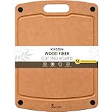 Kikcoin Wood Cutting Board, Cutting Boards for Kitchen...