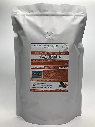 Central America, Guatemala (2-Pound Bag) Premium Arabica Coffee Freshly Custom Roasted Today (Full City Roast/Whole Bean) Customized Roast Or Grind Is Available By Messaging Us At Time Of Checkout #TOP10