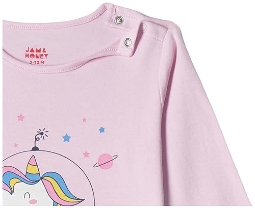 Image of Amazon Brand - Jam & Honey Baby-Boys and Girls 100% Soft & Pure Cotton Long Sleeve Tee with Jogger - Unisex Clothing Set