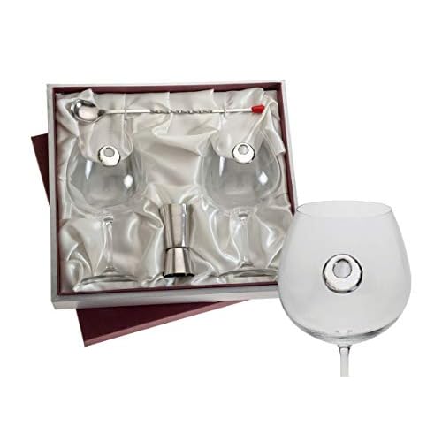El Faro Copas Gin Tonic Personalizadas con Plata bilaminada 840 ml