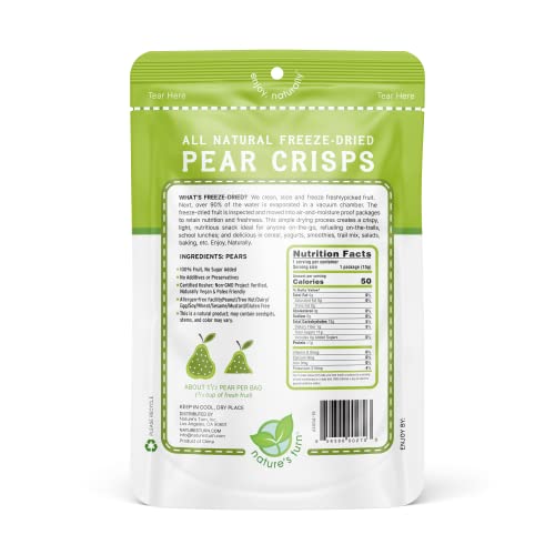 Nature'S Turn Nature’S Turn Freeze-Dried Fruit Snacks, Pear Crisps thumb #2