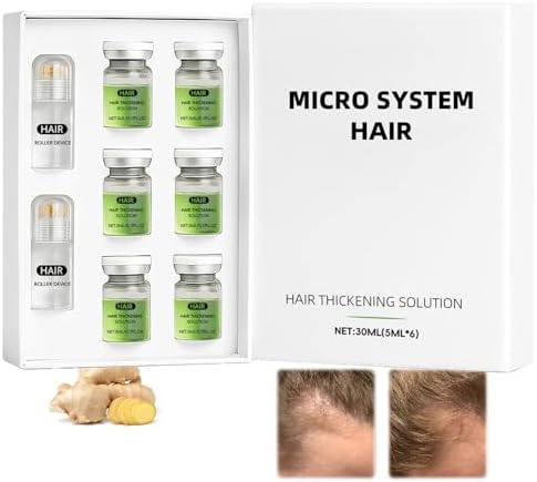 Advanced Hair Care System for Fine Thinning Hair, Hair Care System for Men & Women