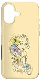 Disney Tangled Rapunzel Floral Sketch Case for iPhone 17