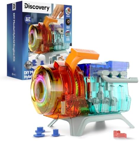 Discovery Toy Kids Model Engine Kit Hybrid 116pc