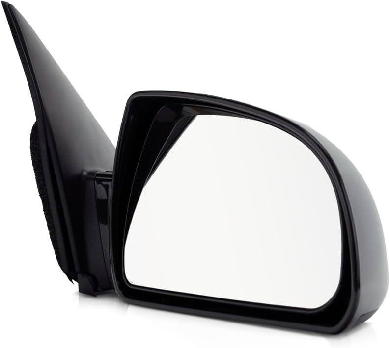 For Hyundai Sonata 2006-2010 Door Mirror Passenger Side | Power | Heated | Gloss | Black | Non-Folding | HY1321149 | 876200A000