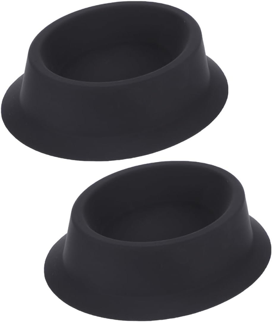 2pcs Silicone Shaving Cream Bowl with Brush Holder Lightweight Foaming Shave Cup for Men Barber and Home Use Beard Cleaning Soap Bowl