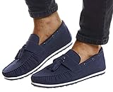 OPTIMALE PASSFORM: Die Herren Sommer-Schuhe braun passen sich ihrem Füßen optimal an. Das zeitlose Design dieser Herren Schuhe sieht extrem modern und stylisch zugleich aus. Ein cooler, moderner und lässiger Herren Schuhe für Herbst, Frühling, Winter sowie Sommer.
