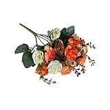 【Anwendbare Anlässe】Durch ihren Look verleihen die natürlich getrockneten Trockenblumen deinem Raum einen eleganten und einzigartigen Stil. Es eignet sich für Heimtextilien, Gärten, Restaurants, Fußböden, Schlafzimmer, Tagungsräume, Hotels, Geschäfte, Hochzeiten, Partys und eignet sich sehr gut für die Verwendung dieser Blume. Dein modernes Deko Erlebnis für dein Wohnzimmer, Schlafzimmer, Badezimmer, Café, Restaurant oder auch Büro.