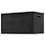 Greesum 100 Gallon Resin Patio Storage Box for Garden Tools, Outdoor Furniture Cushions, Pool Supplies, Black