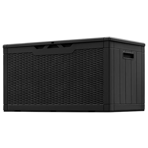 Greesum PSB 100 Gallonen Harz Auflagenbox Schwarz