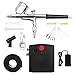 Produktbild Bonvvie Airbrush-Set, Dual Action Airbrush für Make-up, Lackieren, Modellieren, Basteln, Maniküre, Tätowierungen, Kuchendekorationen, Luftkompressor mit automatischer Abschaltung und Reinigungsset