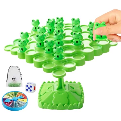 Juegos de Equilibrio – de rana de dibujos animados, juegos para equilibrar | Para niños, niños, niñas, guardería, adultos, familia, padres e hijos, cumpleaños
