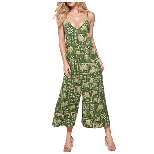 Combinaison pantalon large d'été pour femme idéale pour des vacances fraîches en bord de mer