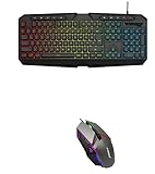 Couleur/poids/longueur : couleur du clavier noir. Clavier avec un poids de 615 grammes. Longueur du câble : 1,3 m. Composants inclus : câble USB. Nombre de touches : 104. Appareils compatibles : ordinateur portable, PC, etc. Modèle : FV-Q909