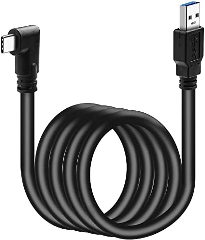 Amazon Com Kuject Usb A To Usb C Link Cable For Oculus Quest 2 Quest 1 10ft High Speed Data Transfer Function Extender For Oculus Quest Vr Headset And Gaming Pc Fast