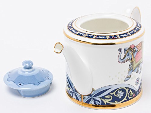 ウェッジウッド ブルーエレファント ティーポット 未使用品】ウェッジウッド ブルーエレファント ティーポット 【公式通販】