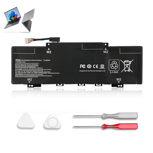 Image of PC03XL Laptop Battery Replacement for HP Pavilion x360 14-dy 14-dw 15-er Pavilion Aero 13-be Envy x360 14-ES Series 11.55V 43.3Wh Compatible with M24648-005 HSTNN-OB1W M24421-AC1