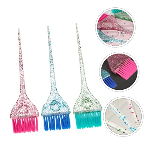 NOLITOY 9 Peças escova de cabelo kit de tingimento de coloração de cabelo acessório de cabeleireiro