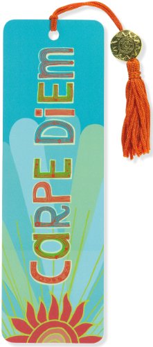 Carpe Diem Beaded Bookmark