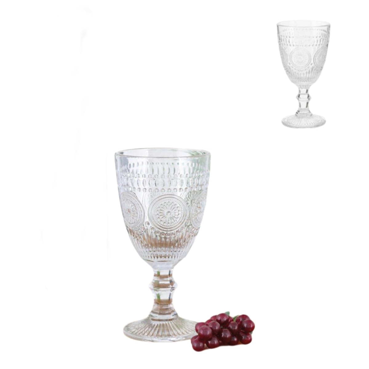 Verres à vin rouge 300 ml aspect cristal Emeco lot de 6 parfaits pour vos dîners entre amis
