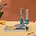 WUSILILU 7.9inch Pizza Dough Press Machine w/Cast Iron Base, Dual Plates, 304 Stainless Steel Manual 0.2