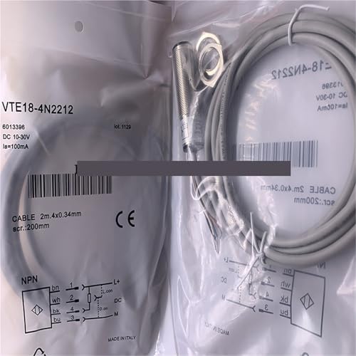 Capteur VTE18-4N8212 à sensibilité réglable pour détection précise