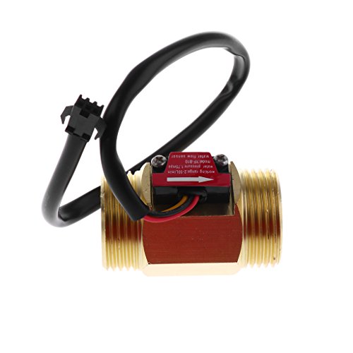 Sensor de flujo de agua G1 de efecto Hall con rotor magnético de alta sensibilidad para tuberías 3
