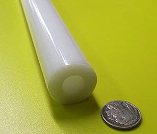 Delrin White Acetal POM Round Tube 1.00