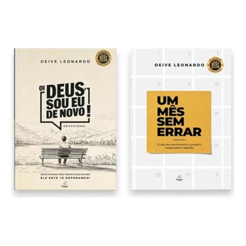 Deive Leonardo - Kit com 2 Livros: Oi Deus, Sou Eu de Novo (Capa ...