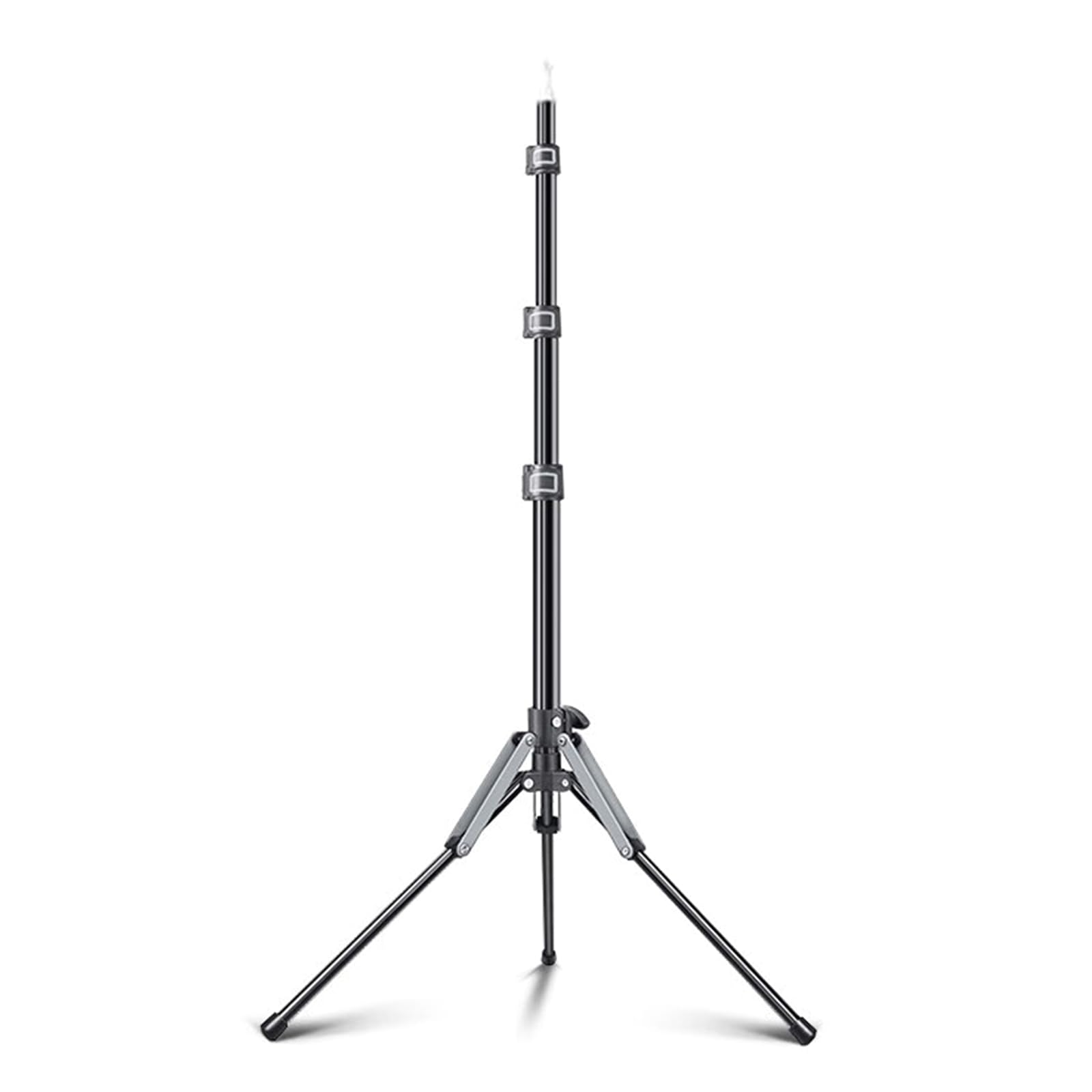 Treppiede in alluminio per fotocamera per scattare immagini stabili, altezza regolabile e supporto per gambe pieghevole, accessorio fotografico professionale