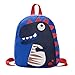 Produktbild QqHAO Kleine Schultasche für Kinder, Kleiner Dinosaurier-Nylonrucksack, geeignet für Kindergartenjungen und -mädchen,Blau