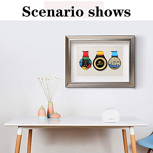 XXCC Medailleframe voor orden, eresteken medailledisplay, fotolijst, houten fotolijst met glazen vitrine voor orden en… - Image 6