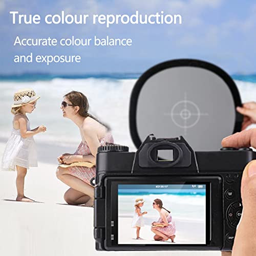 GraueKarte Weißabgleich Karten 30 cm Faltbare 18% Doppelseitige Graukarte Portable Focus Board Weiß Ausgleich Fokuskarte Eferenzkarte mit Tragetasche für Digital Kamera Fotografie Zubehör