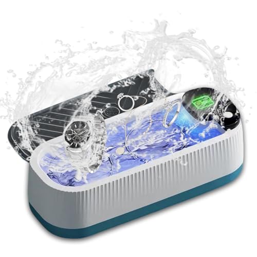Limpiador Ultrasónico Ultrasonidos Limpieza 45000Hz 330ml Portátil Limpiador Ultrasónico Gafas 3 Modos de Tiempo Mini Ultrasonic Cleaner Limpiador Ultrasonido Ideal para Gafas Relojes Joyas Dentaduras Limpiador Ultrasónico Ultrasonidos Limpieza 45000Hz 330ml Portátil Limpiador Ultrasónico Gafas 3 Modos de Tiempo Mini Ultrasonic Cleaner Limpiador Ultrasonido Ideal para Gafas Relojes Joyas Dentaduras