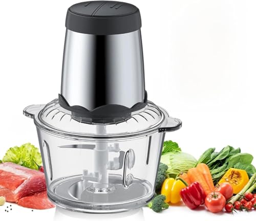 [starrycoo] �t�[�h�v���Z�b�T�[ 2L��e�� 304�X�e�����X 2025�V���f�� �`���b�p�[ �d�� 300W �����̓��[�^�[ 4���n usb�[�d�� �t�[�h�`���b�p�[ �t�[�h�~�L�T�[ 2�i�K�X�s�[�h���� �X���ӂ��� �݂���؂�ƒ�p �Ɩ��p ������