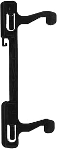 VALICLUD Microwave Door Latch Replacement Hook for Oven Door Closure Microwave Oven Lock Part Compatible with Galanz G80D23Sp-B5(R0) D2 Kitchen Appliance Accessory 5.11X1.77X0.51In