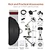 SFDSOKM Adjustable Compound Bow Package for Beginners, 19-30 in Draw Length, 19-70 Lbs Draw Weight, Right-Handed Archery Kit with Hunting Accessories, 320 fps