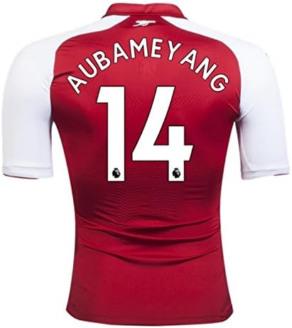 AYBAMEYANG #14 Arsenal 17/18 Home Color Red Size L