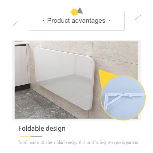 Bureau mural gain de place et table pliante murale domestique - 8