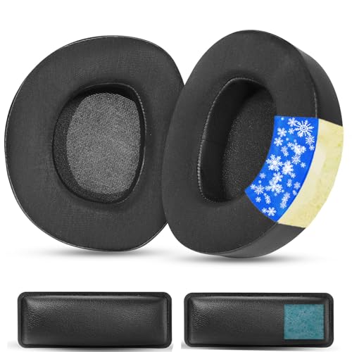 YunYiYi Almohadillas de gel refrescante de repuesto compatibles con Sennheiser HDR170/TR 170/RS170/HDR160/RS160/TR160/TR160/HDR180/TR180/RS180 con tela de seda de hielo