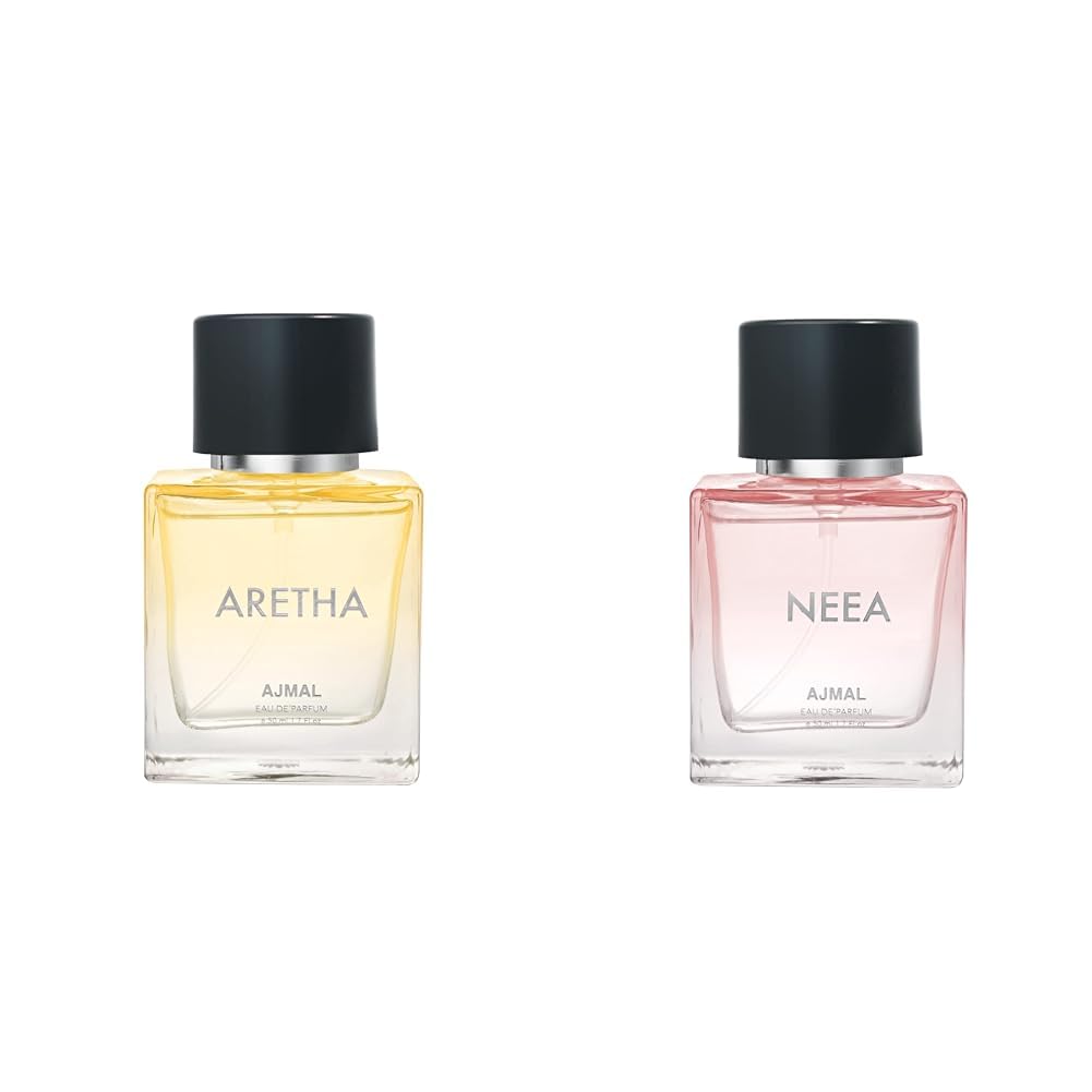Ajmal Aretha Eau De Perfume Fruity Perfume 50ML Long Lasting Scent Spray Gift For Women & Ajmal Neea Eau De Perfume Floral... - Review, Price and Buying Guide